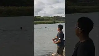 Penerbangan Layangan Burung Hantu Di Muara Sungai Liputan Tim Kaliandong Kopdar Serit #layangan