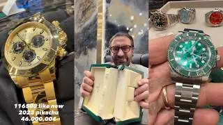 Lorenzo Ruzza gets scammed with a completely fake Rolex Hulk sold to him by a dealer
