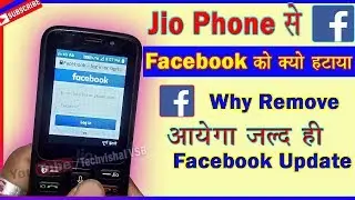 Jio Phone Update Why Remove Facebook from Jio Store | Update Soon Facebook App in Jio Phone Store