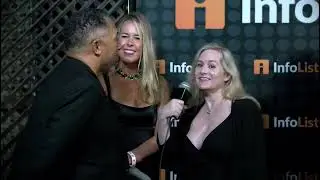 Ana Lauren and Carter Dandridge at the Infolist Pre Comic-Con Bash