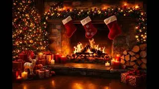 The Ultimate Christmas Sleep 🎄 5 Hours Cozy Fireplace & Festive Lofi Ambience 5 Hours