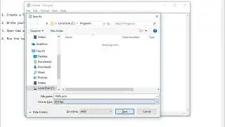Simple Java Hello World Program using Cmd
