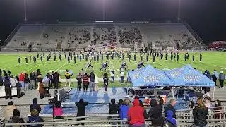 5-Star Marching Machine halftime performance (Senior Night)