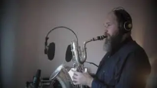 &uml;How insensitive&uml; A.C.Jobim, baritone saxophone solo Artem Zhulyev