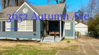 3652 Autumn Ave. Memphis, Tn. Home for sale. High point terrace