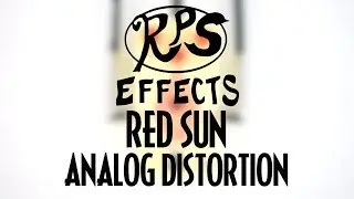RPS Effects Red Sun Analog Distortion