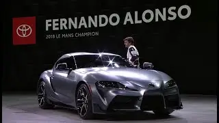 2020 Toyota Supra Unveiling with Fernando Alonso