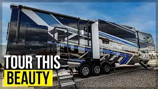 RV Living in a 2022 Keystone Fuzion 428 (Full RV Tour)
