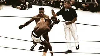 Sonny Liston vs. Eddie Machen (7.9.1960) - Full Fight HD Colorized