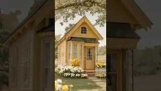 Peaceful Tiny Cottage Home in Nature with Cozy Decor