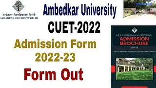 Dr. B. R. Ambedkar University Delhi Admission Form 2022-23 UG and PG Eligibility Criteria, Cut off