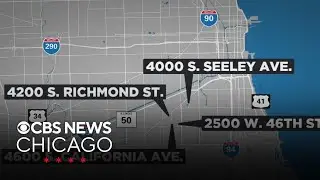 Nearly a dozen people robbed at gunpoint on Chicago's Southwest Side