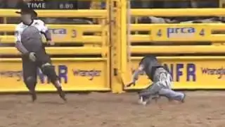 Zeb Lanham vs War Dance - 06 NFR, Rd 2 (94.5 pts)