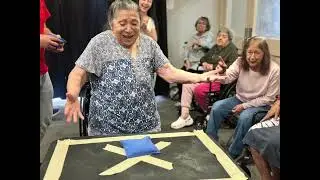 Fun games today at Sunny Rose Senior Living