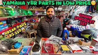 Yamaha YBR Parts Shop in Rawalpindi😱🔥|| Low Price Ybr Accessories😎|| Pak Moto
