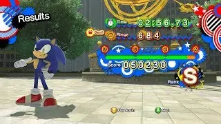 Sonic Generations Unleashed Project Skyscraper Scamper S Rank (4K 60FPS)
