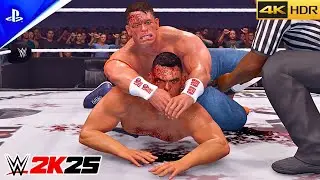 WWE 2K25 - John Cena vs. Gunther - Full Match at SummerSlam | PS5&trade; Pro [4K HDR]