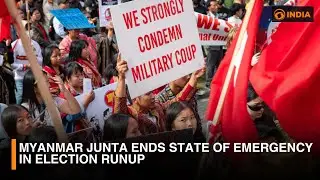 Myanmar junta ends state of emergency in election runup & more updates | 6 PM IST | DD India Live