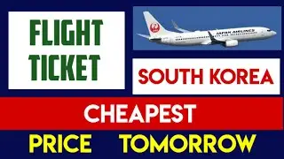 South Korea Cheapest International Flight Deals for Tomorrow &ndash; Daily Lowest Airline Tickets Price