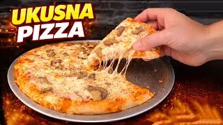 DOMAĆA PIZZA KOJU SVAKO MOŽE NAPRAVITI | Brzo i fino! 🍕 