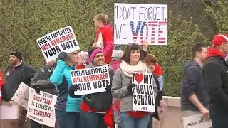 Oklahoma, Kentucky teachers walk out