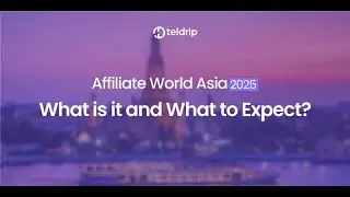 Discover Teldrip at Affiliate World Asia 2025 | Call Intelligence & Cloud Telephony platform