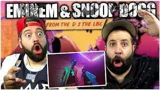 Eminem & Snoop Dogg - From The D 2 The LBC  | REACTION!! (a history making collab!)