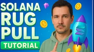 Rug Pull Strategy EXPLAINED &mdash; For Educatio 0.2 - 12 SOL | How to Launch a Meme Coin
