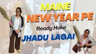 GRWM 💄, Crying 😭, Mandir Darshan 🙏, Jhadu 🧹 & Ice-Cream 🍨— My New Year - Reality Vlog.