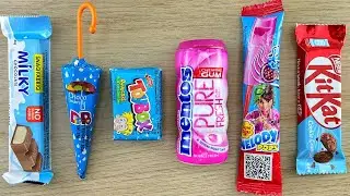 Rainbow Candy & Snickers | Visual Crunch Party 🌈🍫