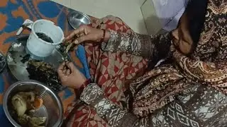 Today's vlog we make palak bhaji and preparation for baigan bharta