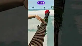 Giant Hand vs Vehicles and Monster Moon - BeamNG.drive