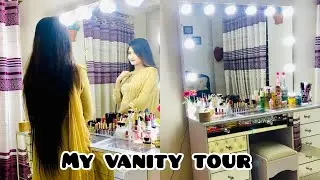 My vanity tour !makeup dresser!dressing table