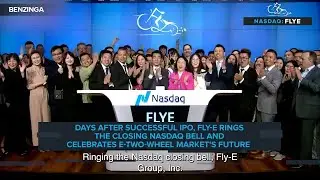 Days After Successful IPO, $FLYE Rings The Closing Nasdaq Bell & Celebrates E-2-Wheel Markets Future