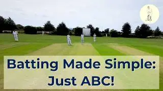 Cricket is Simple - it's A, B, C! | Old Bloke playing Cricket