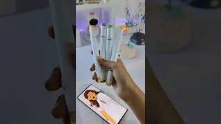 Aesthetic Girl ✨🦋 With Sunflower 🌻// Let's Draw // AR DRAWING APP