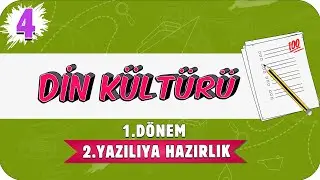 4.Sınıf Din 1.Dönem 2.Yazılıya Hazırlık | 2021 📝