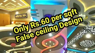 குறைந்த செலவில் FALSE CEILING DEISNG / New Gypsum False Ceiling Designs/2022 #falseceilingdesing