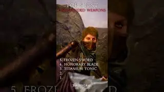 Top 5 best ONE-HANDED WEAPONS in Tainted Grail: The Fall of Avalon! ⚔️ #shorts #taintedgrail #gaming