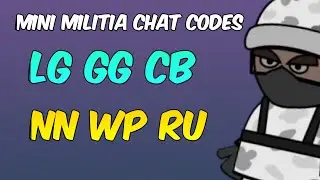 MINI MILITIA CHAT CODES | MINI MILITIA TIPS AND TRICKS
