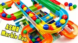 ASMR Duplo Marble Run | Build and Play a Very Creative Coaster