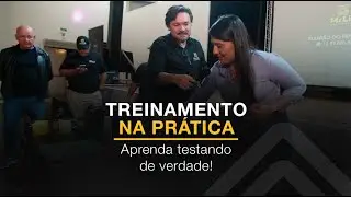 Treinamento com M&atilde;o na Massa de Verdade