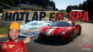 EP27 - SPA-FRANCORCHAMPS nao PERDOA! HOTLAP Ferrari 488 GT3 EVO - VEM COMIGO!