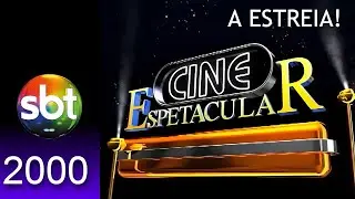 Programa&ccedil;&atilde;o do SBT na estreia do Cine Espetacular em 04/04/2000