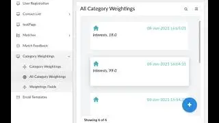 How to use category weightings | MatchPro