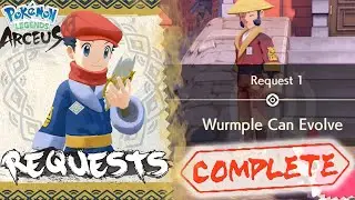 Pokemon Legends Arceus Request 1 Walkthrough 