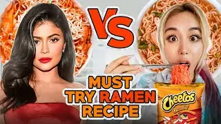 Wengie Makes Tik Tok RAMEN RECIPES! Kylie Jenner vs Saweetie?