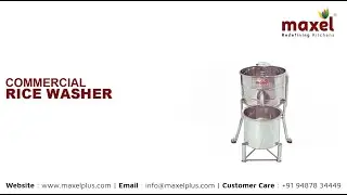 Maxel Commercial Rice Washer