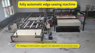 Automatic Plywood Edge Cutting Saw Machine Plywood Trimming Saw DD Saw for Plywood WA+86-15963347203