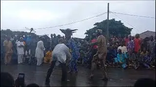 Danse des chasseurs (Odè) de Savè, Bénin